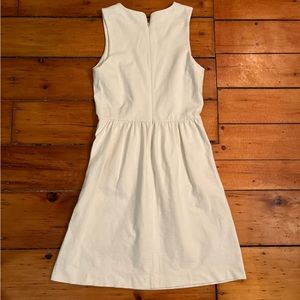 Madewell white size extra small short dress. Vacation, preppy, boho, classic